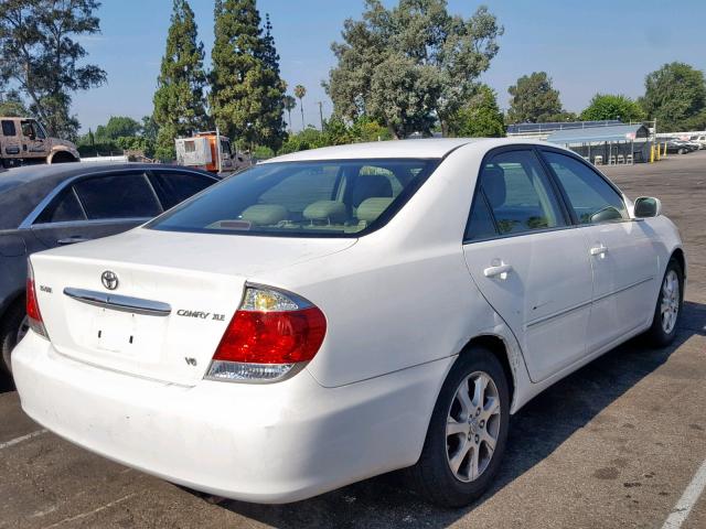 4T1BF30K66U630001 - 2006 TOYOTA CAMRY LE WHITE photo 4