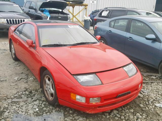 JN1RZ26A4LX003409 - 1990 NISSAN 300ZX 2+2 RED photo 1