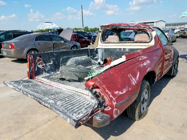 5TENL42N53Z273940 - 2003 TOYOTA TACOMA RED photo 4