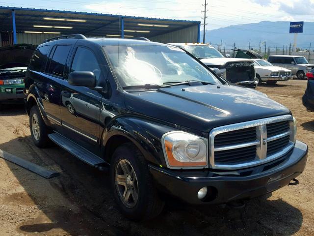 1D8HB58D65F598005 - 2005 DODGE DURANGO LI BLACK photo 1