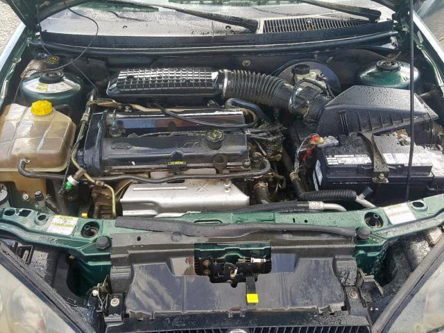 1ZWFT6036X5664890 - 1999 MERCURY COUGAR I4 GREEN photo 7