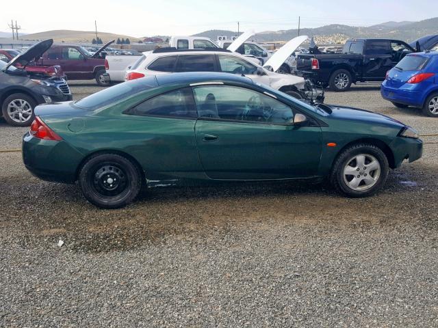 1ZWFT6036X5664890 - 1999 MERCURY COUGAR I4 GREEN photo 9