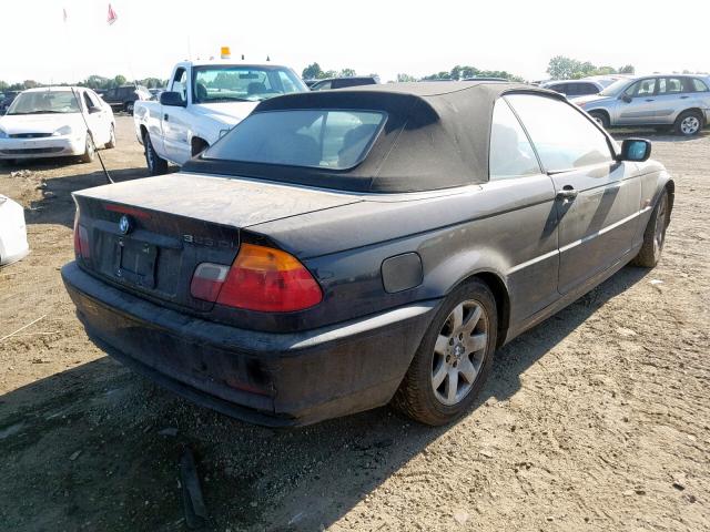 WBABS33451JY58415 - 2001 BMW 325 CI BLACK photo 4