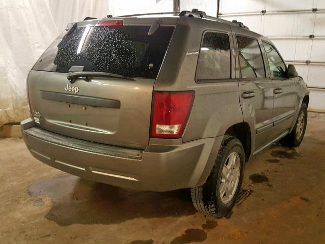 1J8GR48K47C577102 - 2007 JEEP GRAND CHER GRAY photo 4