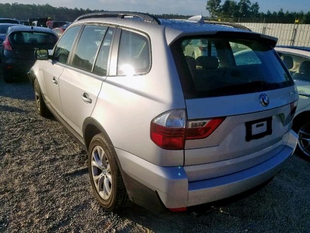 WBXPC934X9WJ30552 - 2009 BMW X3 XDRIVE3 TWO TONE photo 3