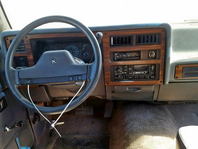 1B7GL23X3LS608470 - 1990 DODGE DAKOTA RED photo 9