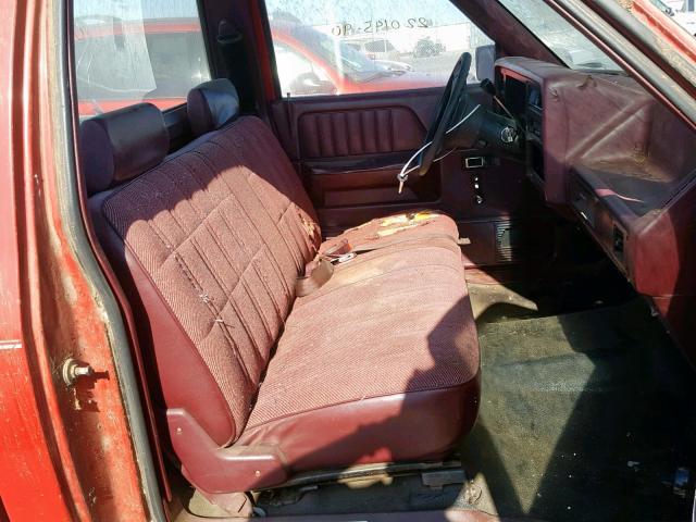 1B7GL26X6LS708803 - 1990 DODGE DAKOTA RED photo 5