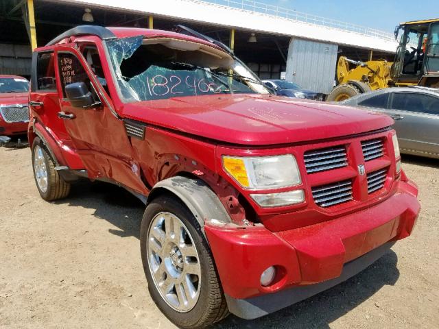 1D4PT4GK9BW607909 - 2011 DODGE NITRO HEAT RED photo 1