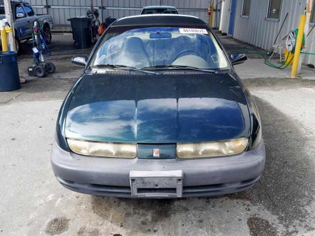 1G8ZH5282WZ314375 - 1998 SATURN SL1 GREEN photo 9