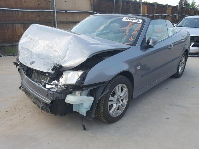 YS3FD79Y076102656 - 2007 SAAB 9-3 2.0T SILVER photo 2