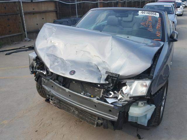 YS3FD79Y076102656 - 2007 SAAB 9-3 2.0T SILVER photo 7