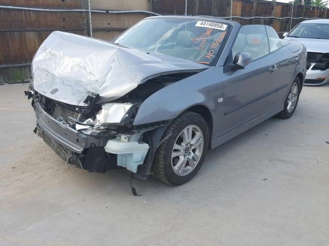 YS3FD79Y076102656 - 2007 SAAB 9-3 2.0T SILVER photo 9