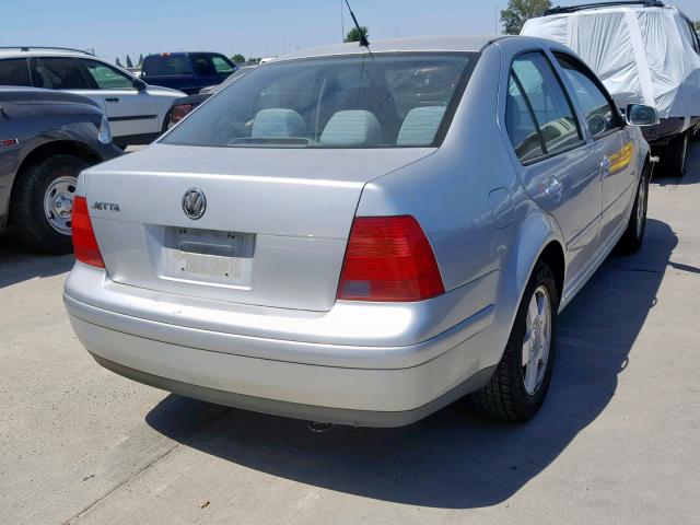 3VWSK69M72M151152 - 2002 VOLKSWAGEN JETTA GLS SILVER photo 4