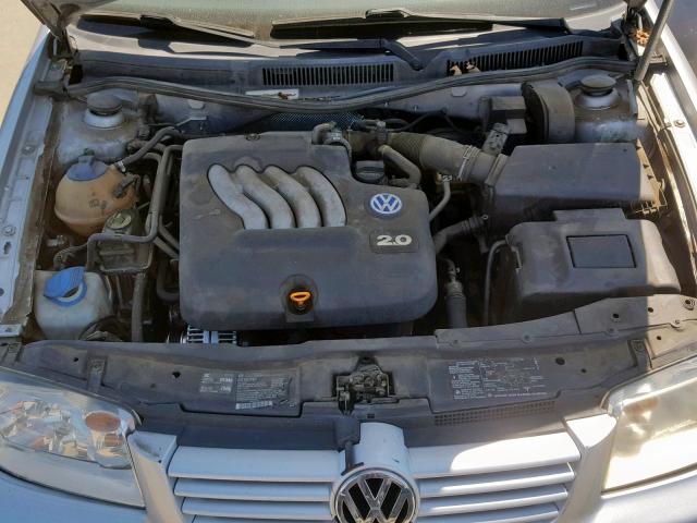 3VWSK69M72M151152 - 2002 VOLKSWAGEN JETTA GLS SILVER photo 7