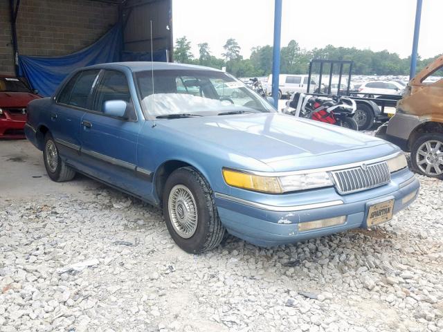 2MELM74W6PX630446 - 1993 MERCURY GRAND MARQ BLUE photo 1