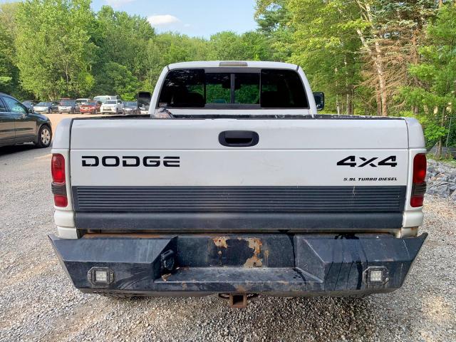 3B7KF23661G233235 - 2001 DODGE RAM 2500 WHITE photo 5