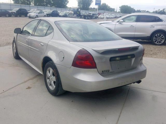 2G2WP552671217116 - 2007 PONTIAC GRAND PRIX SILVER photo 3