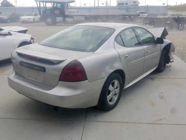 2G2WP552671217116 - 2007 PONTIAC GRAND PRIX SILVER photo 4