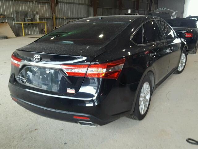 4T1BK1EB4EU109706 - 2014 TOYOTA AVALON BAS BLACK photo 4