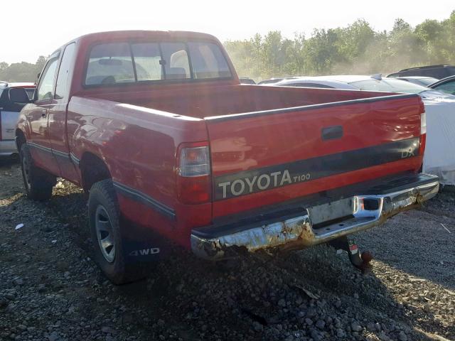 JT4VD22E3S0012984 - 1995 TOYOTA T100 XTRAC RED photo 3