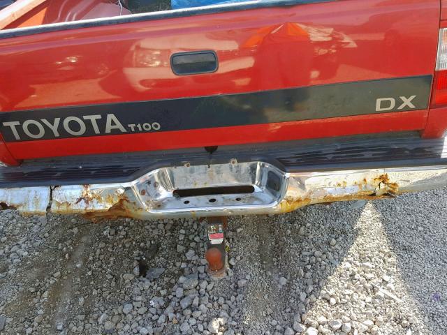 JT4VD22E3S0012984 - 1995 TOYOTA T100 XTRAC RED photo 9