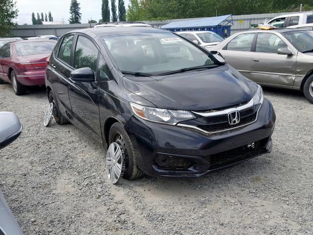 3HGGK5H45KM705486 - 2019 HONDA FIT LX BLACK photo 1