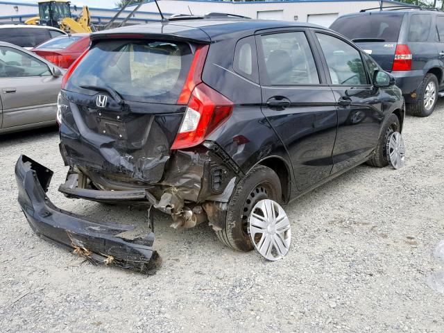 3HGGK5H45KM705486 - 2019 HONDA FIT LX BLACK photo 4