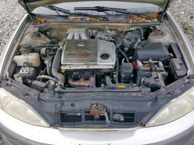 JT8BF28G310304072 - 2001 LEXUS ES 300 SILVER photo 7