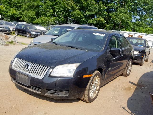 3MEHM08Z98R616753 - 2008 MERCURY MILAN PREM BLACK photo 2