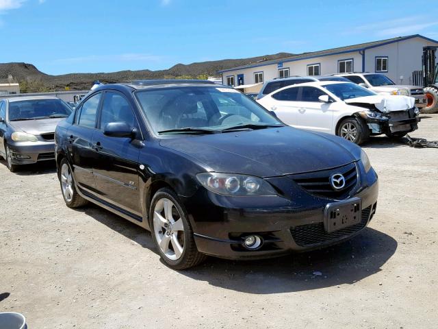 JM1BK323961403957 - 2006 MAZDA 3 S BLACK photo 1