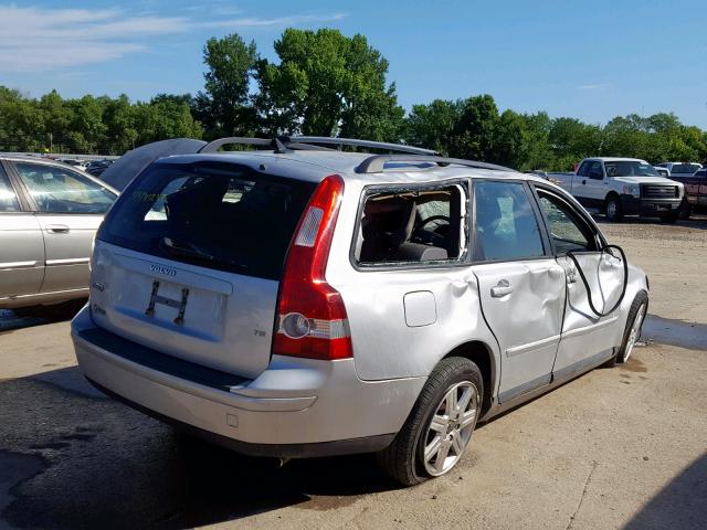 YV1MW682452051273 - 2005 VOLVO V50 T5 SILVER photo 4