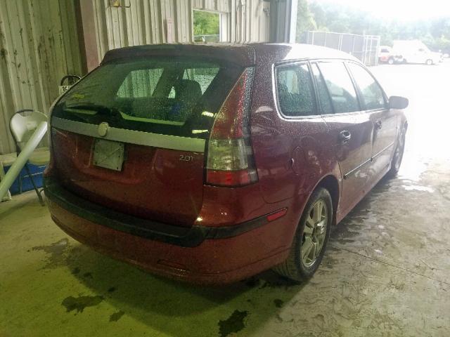 YS3FD59Y561116004 - 2006 SAAB 9-3 RED photo 4