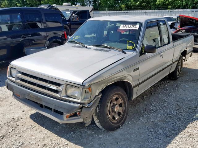 JM2UF3111H0549299 - 1987 MAZDA B2000 CAB SILVER photo 2