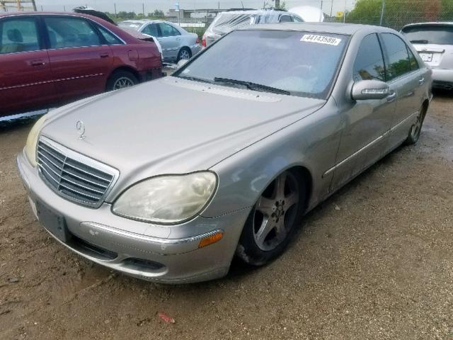 WDBNG70J24A397969 - 2004 MERCEDES-BENZ S 430 SILVER photo 2