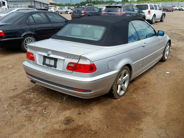 WBABW33494PL24999 - 2004 BMW 325 CI SILVER photo 4