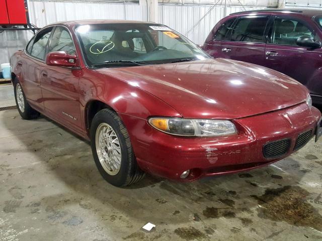 1G2WJ52K0YF244666 - 2000 PONTIAC GRAND PRIX RED photo 1