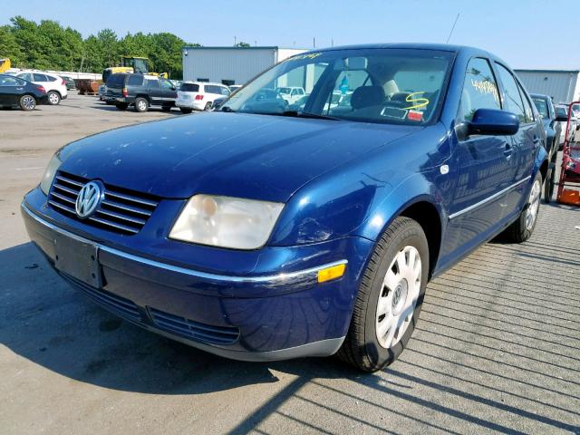 3VWRA69M34M076695 - 2004 VOLKSWAGEN JETTA GL BLUE photo 2