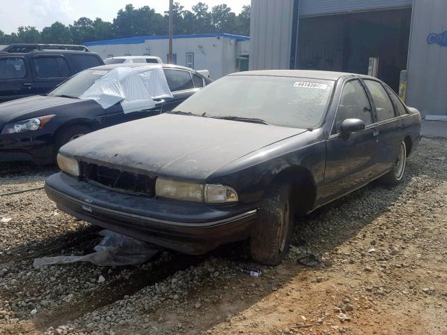 1G1BN52P4RR185124 - 1994 CHEVROLET CAPRICE CL BLACK photo 2