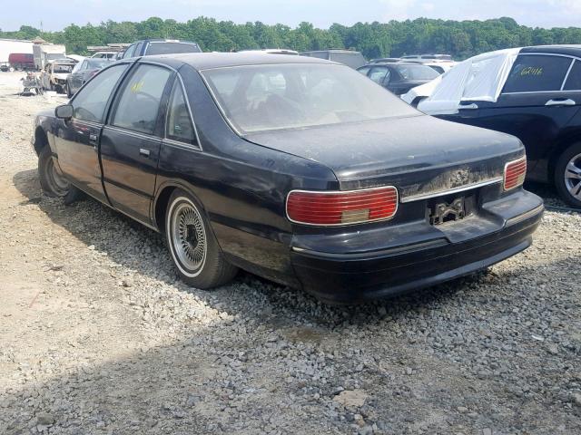 1G1BN52P4RR185124 - 1994 CHEVROLET CAPRICE CL BLACK photo 3