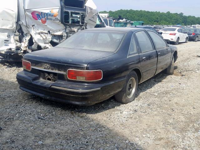 1G1BN52P4RR185124 - 1994 CHEVROLET CAPRICE CL BLACK photo 4