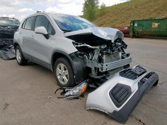 3GNCJNSB5JL273095 - 2018 CHEVROLET TRAX LS SILVER photo 1