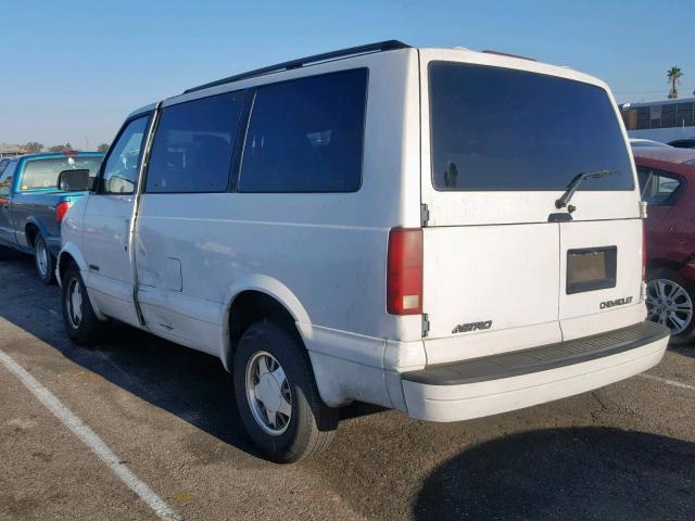 1GNDM19W3YB216158 - 2000 CHEVROLET ASTRO WHITE photo 3