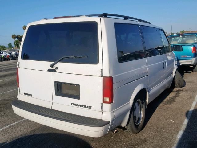 1GNDM19W3YB216158 - 2000 CHEVROLET ASTRO WHITE photo 4