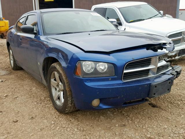 2B3KA33V19H532480 - 2009 DODGE CHARGER SX BLUE photo 1