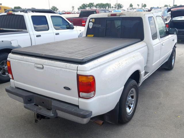 1FTYR14X3WPA98561 - 1998 FORD RANGER SUP WHITE photo 4