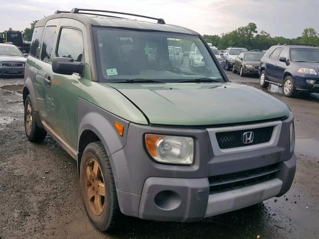 5J6YH28573L034845 - 2003 HONDA ELEMENT EX GREEN photo 1