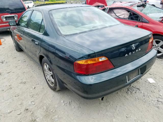 19UUA5647XA001416 - 1999 ACURA 3.2TL GREEN photo 3