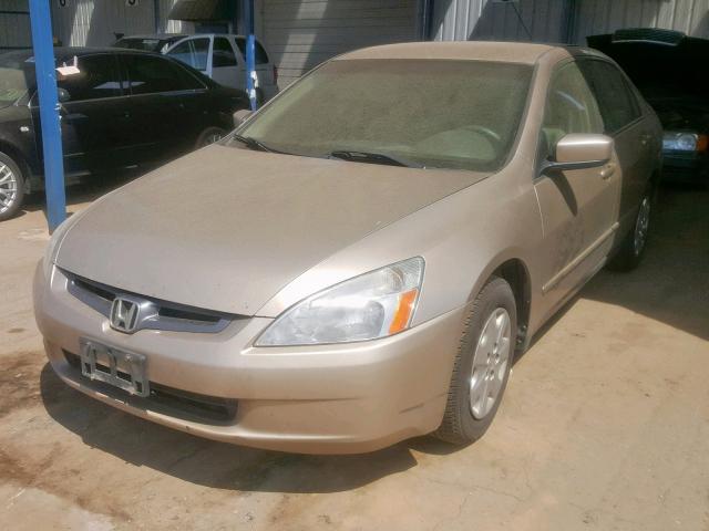 1HGCM55494A111335 - 2004 HONDA ACCORD LX GOLD photo 2