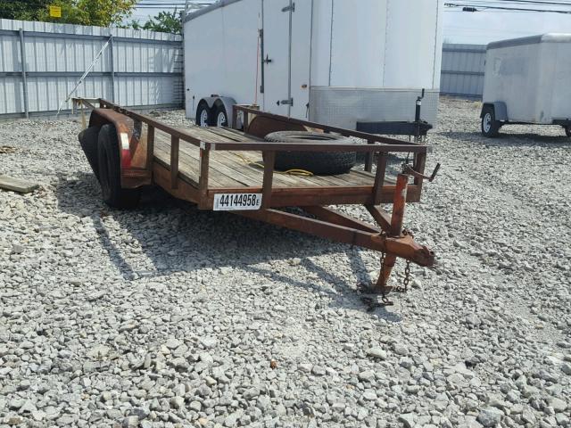 PARTS0NLY4958 - 2000 TRAIL KING TRAILER RED photo 1