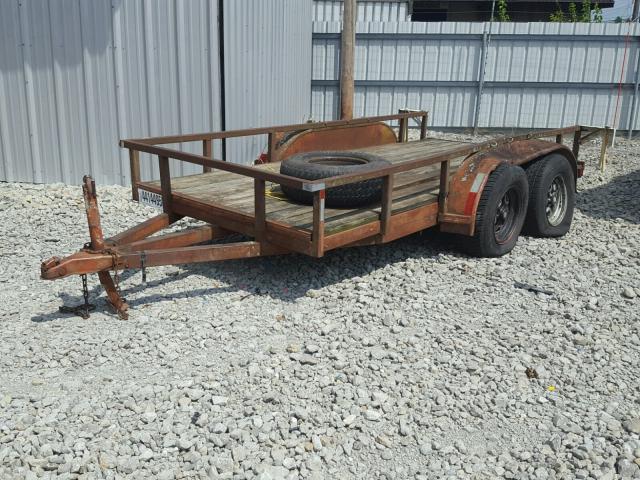 PARTS0NLY4958 - 2000 TRAIL KING TRAILER RED photo 3